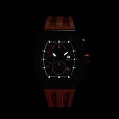 TSAR BOMBA Chronograph Luminous Dial Sapphire Crystal Men's Watch -  TB8204Q-12
