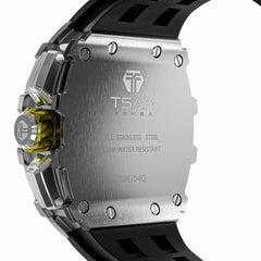 TSAR BOMBA Chronograph Luminous Dial Sapphire Crystal Men's Watch -  TB8204Q-13