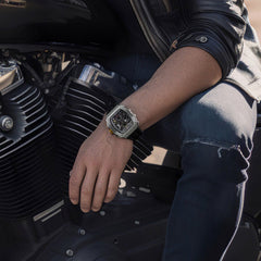 TSAR BOMBA Chronograph Luminous Dial Sapphire Crystal Men's Watch -  TB8204Q-13