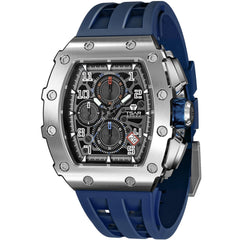 TSAR BOMBA Chronograph Luminous Dial Sapphire Crystal Men's Watch -  TB8204Q-14