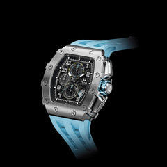TSAR BOMBA Chronograph Luminous Dial Sapphire Crystal Men's Watch -  TB8204Q-16