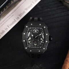 TSAR BOMBA Automatic 21 Jewels Luminous Dial Sapphire Crystal Men's Watch -  TB8207CF-01