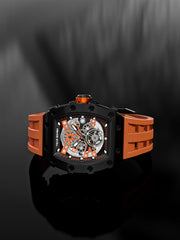 TSAR BOMBA Automatic 21 Jewels Luminous Dial Sapphire Crystal Men's Watch -  TB8208A-01