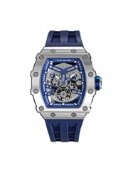 TSAR BOMBA Automatic 21 Jewels Skeleton Dial Sapphire Crystal Men's Watch - TB8208A-02