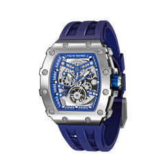 TSAR BOMBA Automatic 21 Jewels Luminous Dial Sapphire Crystal Men's Watch -  TB8208A-11