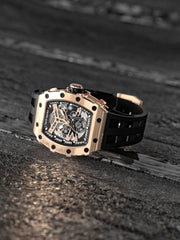 TSAR BOMBA Automatic 21 Jewels Luminous Dial Sapphire Crystal Men's Watch -  TB8208A-16
