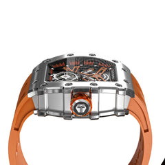 TSAR BOMBA Automatic 21 Jewels Luminous Dial Sapphire Crystal Men's Watch -  TB8208A-18