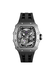 TSAR BOMBA Automatic 21 Jewels Luminous Dial Sapphire Crystal Men's Watch -  TB8208T-01