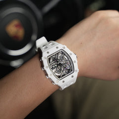 TSAR BOMBA Automatic 21 Jewels Luminous Dial Sapphire Crystal Men's Watch -  TB8209C-02
