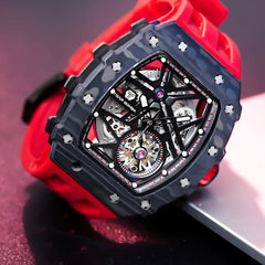 TSAR BOMBA Automatic 21 Jewels Luminous Dial Sapphire Crystal Men's Watch -  TB8209CF-02
