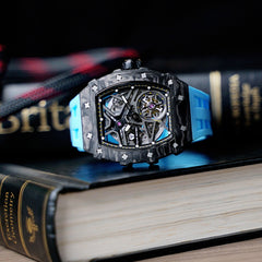 TSAR BOMBA Automatic 21 Jewels Luminous Dial Sapphire Crystal Men's Watch -  TB8209CF-04