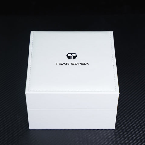 TSAR BOMBA Automatic Luminous Dial Sapphire Crystal Men's Watch -  TB8213A-02