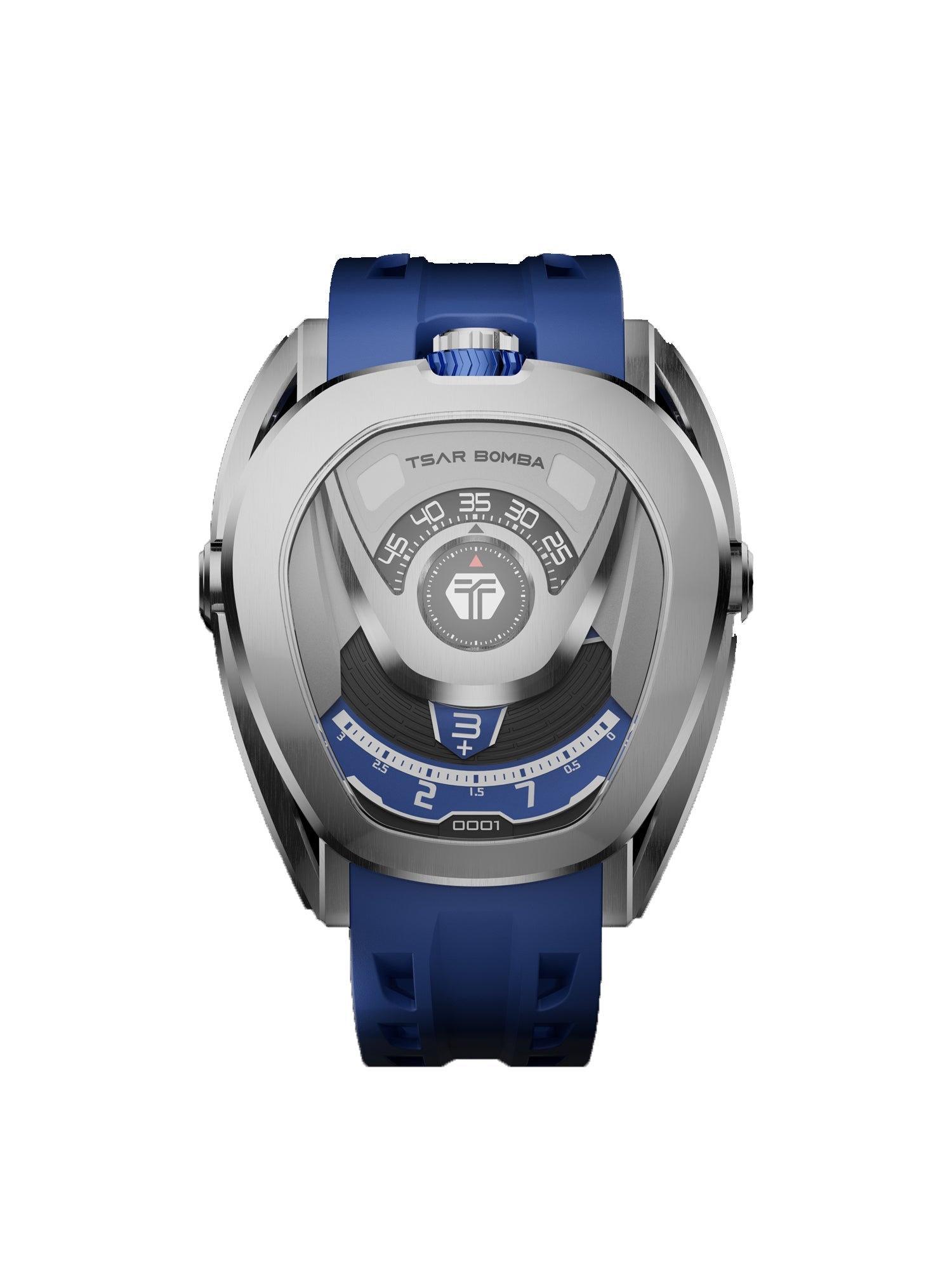 TSAR BOMBA Automatic Luminous Dial Sapphire Crystal Men's Watch -  TB8213A-03