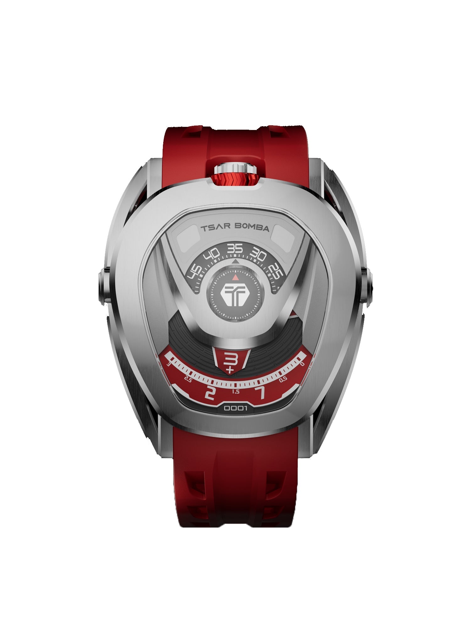 TSAR BOMBA Automatic Luminous Dial Sapphire Crystal Men's Watch -  TB8213A-04