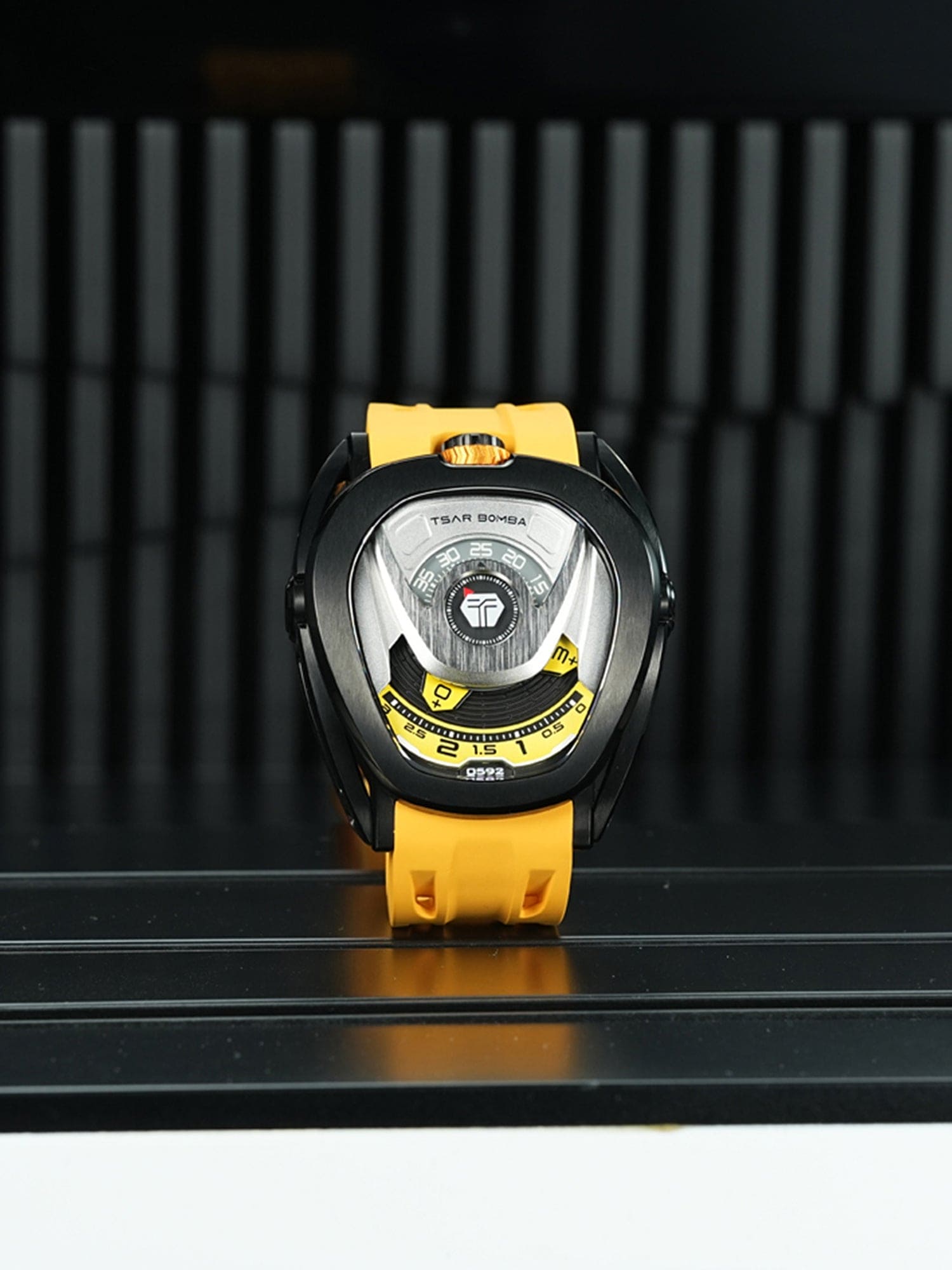 TSAR BOMBA Automatic Luminous Dial Sapphire Crystal Men's Watch -  TB8213A-05