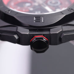 TSAR BOMBA Chronograph Luminous Dial Sapphire Crystal Men's Watch -  TB8801Q-02