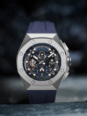 TSAR BOMBA Chronograph Luminous Dial Sapphire Crystal Men's Watch -  TB8805Q-03