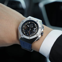 TSAR BOMBA Chronograph Luminous Dial Sapphire Crystal Men's Watch -  TB8805Q-03