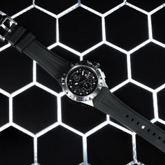 TSAR BOMBA Chronograph Luminous Dial Sapphire Crystal Men's Watch -  TB8806Q-01