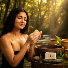 KHEONI  100% Natural Turmeric Soap - 100 gm