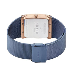 Obaku Lund Ocean Quartz Men's Watch -  V102GDVLML