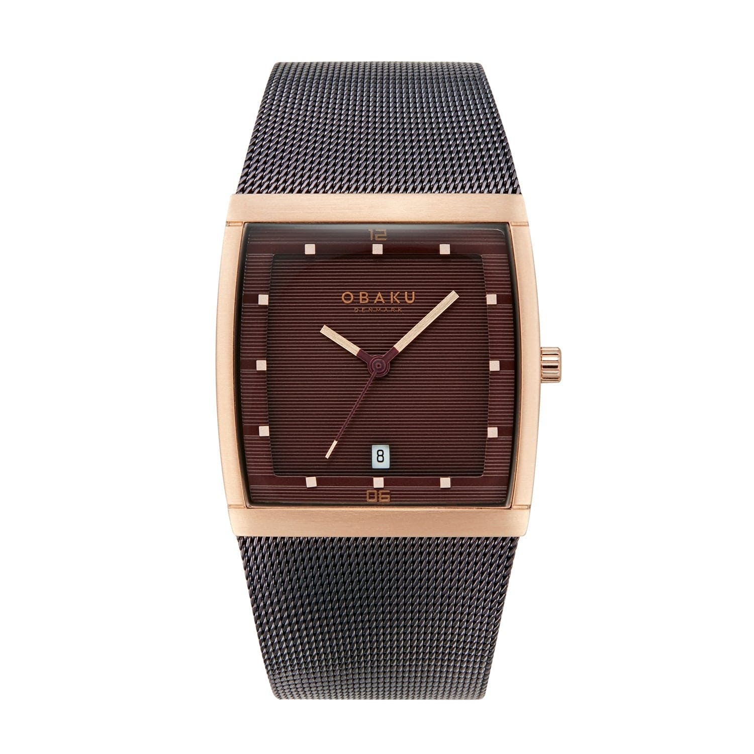 Obaku Lund Walnut Quartz Men's Watch -  V102GDVNMN