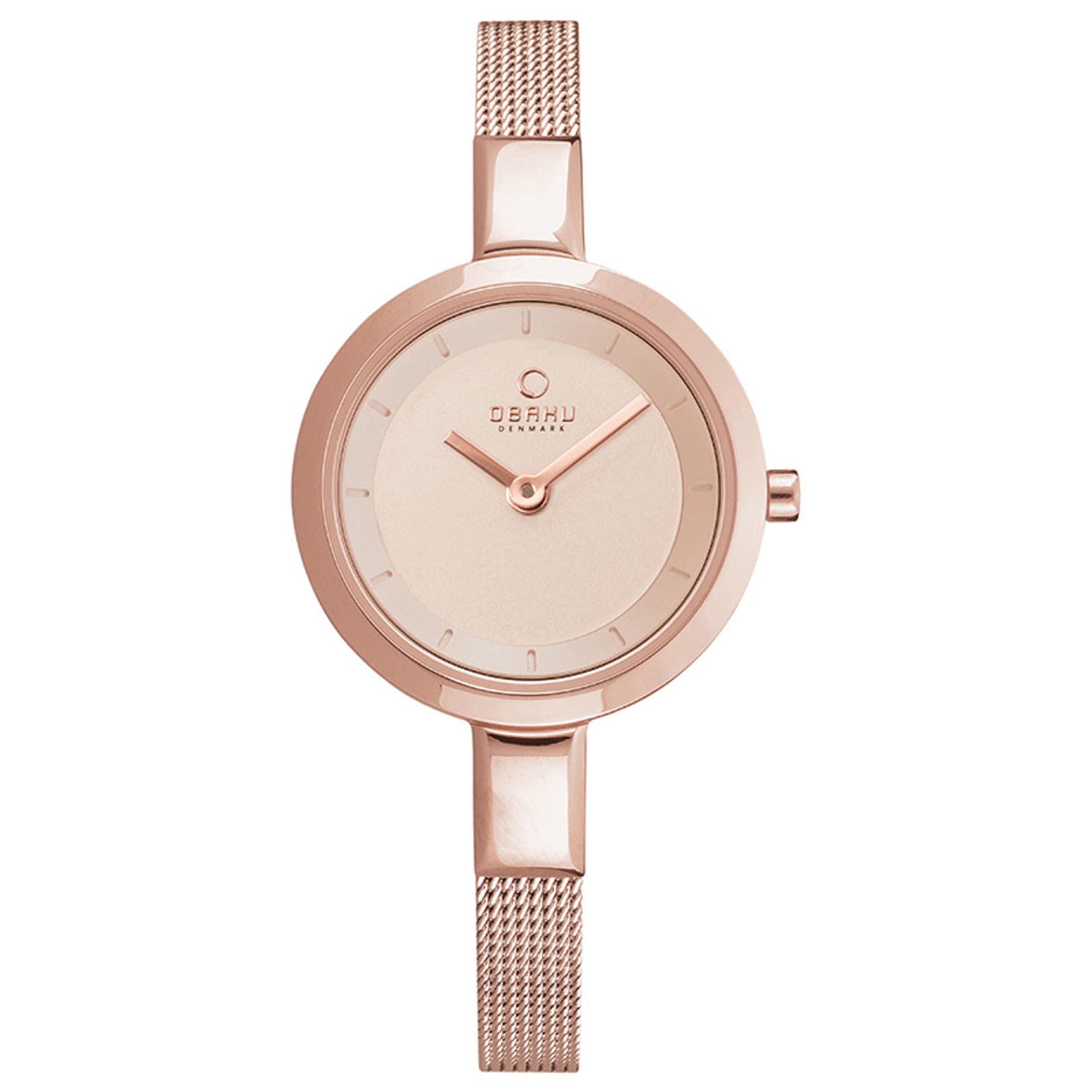 Obaku Siv Rose Quartz Women's Watch - V129LXVVMV