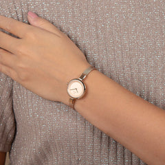 Obaku Siv Rose Quartz Women's Watch - V129LXVVMV