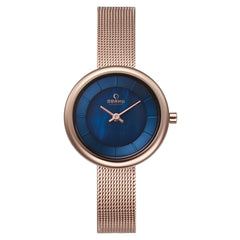 Obaku Stille Azure Quartz Women's Watch -  V146LXVLMV