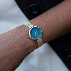 Obaku Stille Azure Quartz Women's Watch -  V146LXVLMV