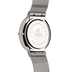 Obaku Klar Cyan Quartz Men's Watch - V153GDCLMC