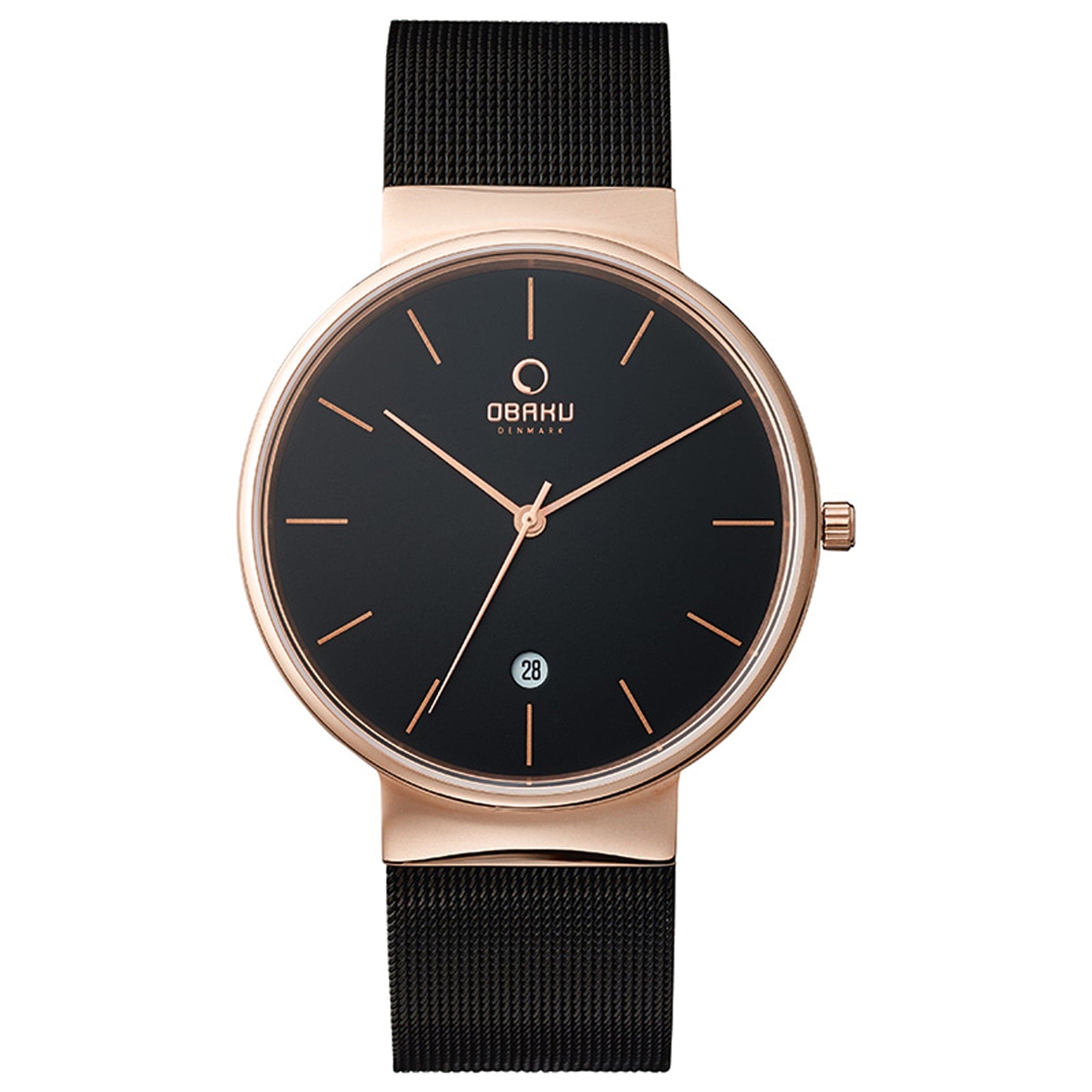 Obaku Klar Night Quartz Men's Watch - V153GDVBMB