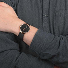 Obaku Klar Night Quartz Men's Watch - V153GDVBMB