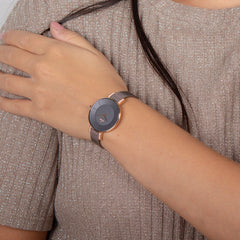 Obaku Lun Granite Quartz Women's Watch - V158LEVJMJ