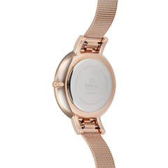Obaku Lun Rose Quartz MOP Women's Watch - V158LEVWMV