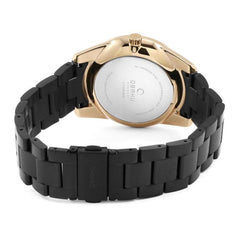 Obaku Flint Ink Multifunction Men's Watch - V171GMVBSB