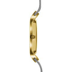Obaku Sky-Gold Bi Quartz MOP Women's Watch - V173LXGWMC