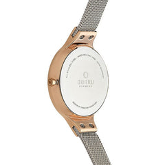 Obaku Sky Granite Quartz MOP Women's Watch - V173LXVJMJ