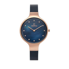 Obaku Sky Ocean Quartz MOP Women's Watch - V173LXVLML