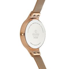 Obaku Sky Azure Quartz MOP Women's Watch - V173LXVLMV