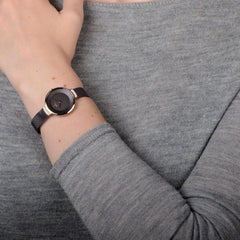 Obaku Varm Walnut Quartz Women's Watch - V177LEVNMN