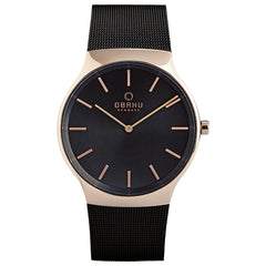 Obaku Rolig Night Quartz Men's Watch - V178GXVBMB
