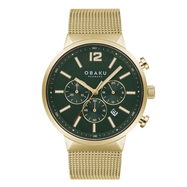 Obaku Storm Chrono Chronograph Men's Watch -  V180GCGEMG