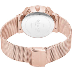 Obaku Storm Olive Chronograph Men's Watch - V180GCVEMV