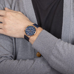 Obaku Storm Ocean Chronograph Men's Watch -  V180GCVLML