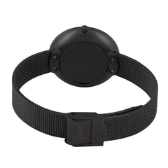 Obaku Vest-Charcoal Quartz MOP Women's Watch - V186LXBBMB