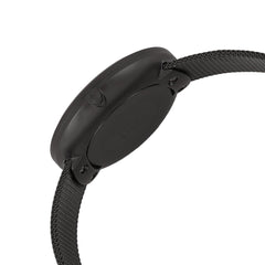 Obaku Vest-Charcoal Quartz MOP Women's Watch - V186LXBBMB