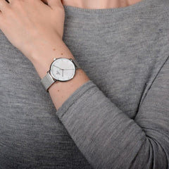 Obaku Vest Steel Quartz MOP Women's Watch - V186LXCWMC