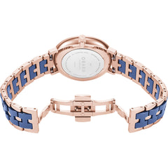 Obaku Vest Sunset Quartz MOP Women's Watch - V186LXVLSL