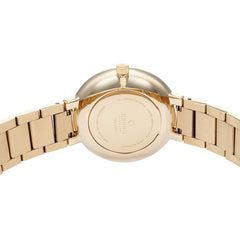 Obaku Glad Blackgold Quartz MOP Women's Watch - V189LXGBSB